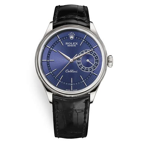 rolex cellini quadrante blu|rolex cellini 50519 blue.